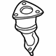 Ford AL8Z-5E212-B Catalytic Converter, Front Passenger Side