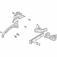 Ford L1MZ-16054-K Apron/Rail Assembly, Front Passenger Side