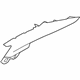 Ford 8A5Z-5452018-AA Upper Quarter Trim, Black, Passenger Side