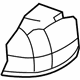 Ford 3W1Z-54600A88-BB Seat Cushion Pad, Rear