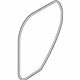 Ford EJ7Z-78253A10-A Weatherstrip On Body, Rear Inner