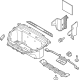 Ford LJ8Z-58457A04-AE Storage Compart