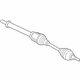 Ford CV6Z-3B436-AS Axle Assembly, Front Passenger Side