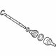 Ford GN1Z-3A329-H Outer CV Joint, Front Driver Side