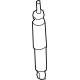 Ford 8C2Z-18124-D Shock Absorber, Front
