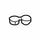 Ford 6E5Z-54047A74-AAA Cup Holder Insert, Rear