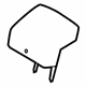 Ford AG1Z-54611A08-A Headrest, Center, Rear Inner