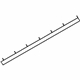 Ford 8S4Z-5420758-A Lower Weatherstrip, Front