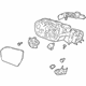 Ford NL7Z-17682-BA Mirror Assembly, Black, Passenger Side