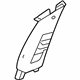 Ford 8G1Z-5424357-AK Upper Center Pillar Trim, Gray, Driver Side