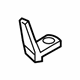Ford GD9Z-54613D10-AA Seat Belt Guide, Passenger Side