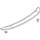Ford DG1Z-5444210-AA Spoiler, Rear