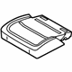 Ford 8A8Z-7463840-C Seat Cushion Pad, Rear Center Passenger Side