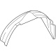 Ford 4C2Z-16103-AA Fender Liner, Front Driver Side