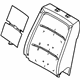 Ford DA8Z-7464810-A Seat Back Pad, Front Passenger Side