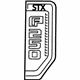 Ford HC3Z-16720-FC Nameplate, Front