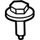 Ford -W721207-S442 Reservoir Screw