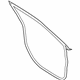 Ford AE9Z-7420530-A Door Weatherstrip, Passenger Side