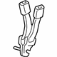 Ford F75Z-7860044-JJJ Lap & Shoulder Belt, Prairie Tan, Rear Passenger Side