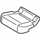 Ford JL3Z-1663804-AB Cushion Cover, Gray, Rear Passenger Side