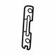Ford -W715815-S442 Molding Clip