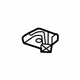 Ford 8A8Z-7404132-AA Retainer