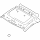 Ford KT1Z-6151916-RD Front Headliner