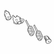 Ford KT1Z-6122050-G Lock Set
