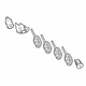 Ford KT1Z-6122050-R Lock Set