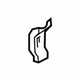 Ford AV6Z-5810564-A Outer Rail Front Bracket, Passenger Side