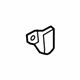 Ford F2GZ-5A204-A Muffler Bracket, Rear Passenger Side