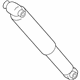 Ford FK3Z-18125-B Shock Absorber, Rear