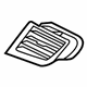 Ford BA1Z-19893-AA Louver, Black, Driver Side