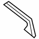 Ford F1EZ-58425B42-A Weatherstrip Retainer, Passenger Side
