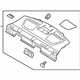 Ford BE5Z-5446668-DA Package Tray, Charcoal Black, Rear