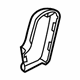 Ford BE9Z-74666L75-AB Latch Cover, Black/Charcoal, Center Outer