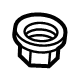 Ford -W720634-S442 Hinge Nut