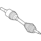 Ford ML3Z-3A427-D Axle Assembly, Front Driver Side
