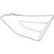 Ford F1EZ-13404-A Tail Lamp Assembly, Rear Inner Passenger Side