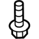 Ford -W708138-S439 Transmission Mount Bolt