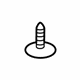 Ford -W702133-S417 Mount Bracket Rivet