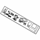Ford LJ6Z-17A083-C Label