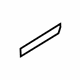 Ford 9L3Z-9929038-A Rear Molding, Passenger Side