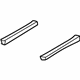 Ford F2UZ-18658-A Heater Core Seal, Front