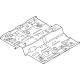 Ford LX6Z-7811135-Q Floor Pan, Front