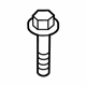 Ford -W712486-S442 Gear Assembly Mount Bolt