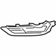 Ford F1EZ-15266-K Outer Grille, Front Driver Side
