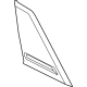 Ford M1PZ-7828166-AA Applique, Rear Passenger Side