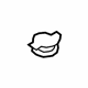 Ford GN1Z-17632-A Reservoir Cap, Front