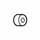 Ford 8G1Z-5K792-B Trailing Arm Bushing, Rear